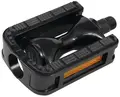 Union SP-812 Standard Pedal 9/16", matt sort, alu m/non-slip TPE
