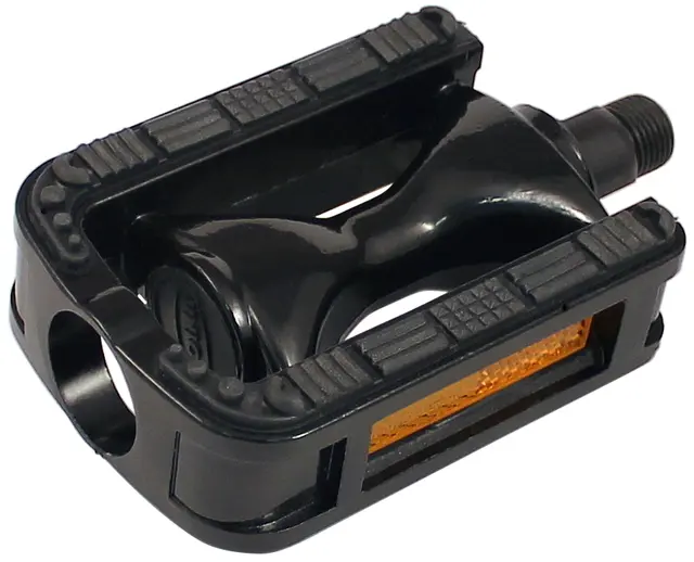 Union SP-812 Standard Pedal 9/16", matt sort, alu m/non-slip TPE 