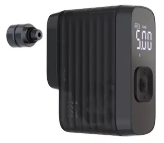 BBB BarBank BMP-201 Elektrisk Minipumpe LED-Display, 120psi/8.2bar, 160g, 600mAh