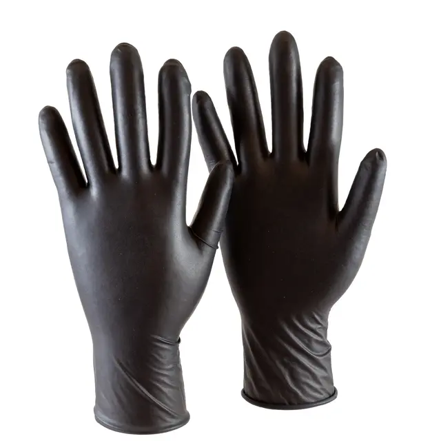 Batex Engangshanske Sort Nitril 100stk 