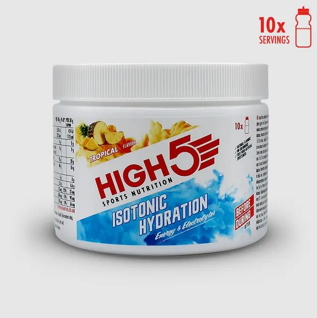 HIGH5 Isotonic Hydration Drink Tropisk 300g, Pulver 