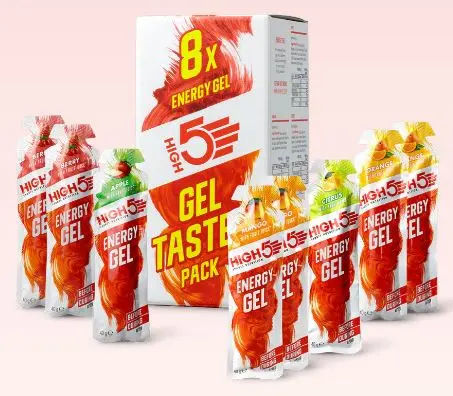HIGH5 EnergyGel Taster Pack 8pk, 40gr 