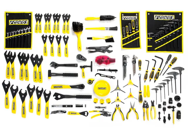 Pedro's Master Bench Tool Verktøysett 121 deler, (Box A + B) 