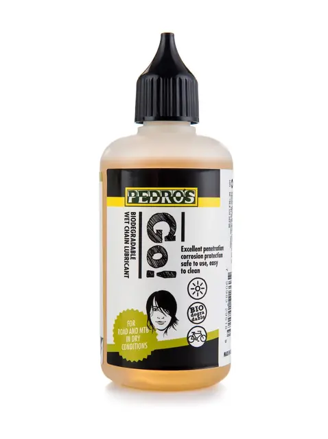 Pedro's GO! Olje 100ml Olje for tørre forhold, Dryppflaske 
