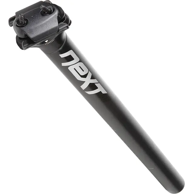 Race Face Next Setepinne 400mm, sort, Carbon, 250gr 