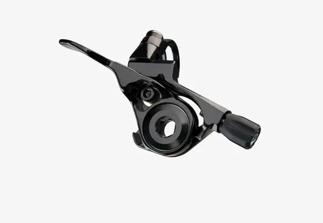 Race Face Turbine 1X Remote Hendel Sort, venstre, alu, inkl. wire 