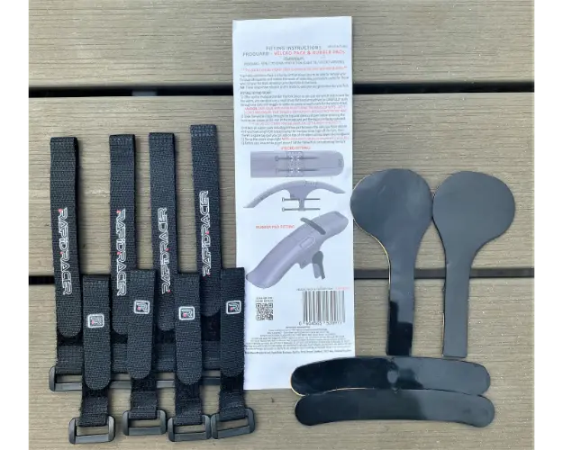 RRP ProGuard Hook & Loop /  Rubber Sett Til FRONT ProGuard cableTie skjem 