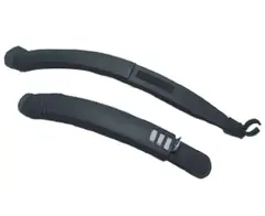Skjermsett 24" - 28" Clip-on, sort, plast