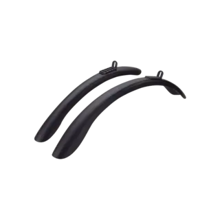 BBB Rainwarriors II BFD-01 Skjermsett 26"-28", Clip-on sort plast