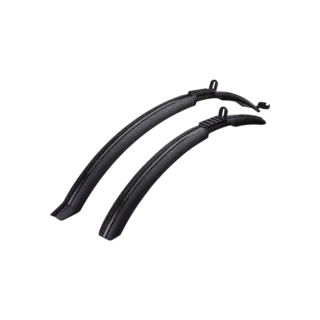 BBB RainProtectors BFD-25 Skjermsett 26"-28", Clip-on sort plast