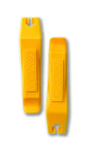 Pedro's Tire Levers Dekkspaker 2 stk, Gul, Plast