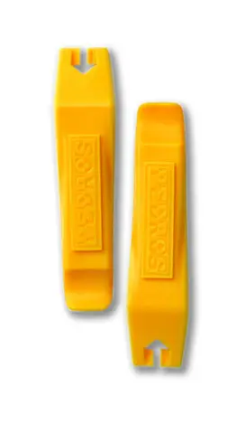 Pedro's Tire Levers Dekkspaker 2 stk, Gul, Plast 