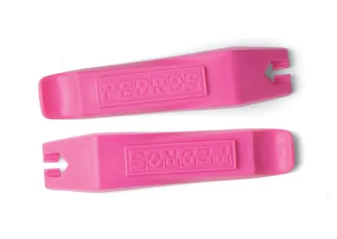 Pedro's Tire Levers Dekkspaker 2 stk, Rosa, Plast 