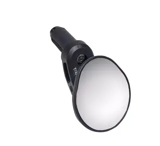 Hafny SpyDrop Universal Speil Sort, HD-glass, 55x60mm, styreende