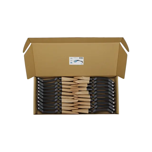 BBB CityView BBM-05 Venstre Speil 20-stk, Sort, ø22.2-25.4mm klemme 