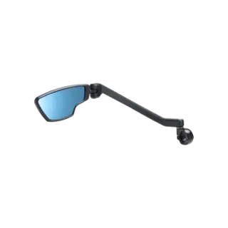 BBB CityView ComfortBBM-06 Venstre Speil Sort, ekstra lang, ø19-26mm klemme