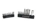 Pedro's Torque Bit Set II 18 bits, Unbrako, Torx og adapter