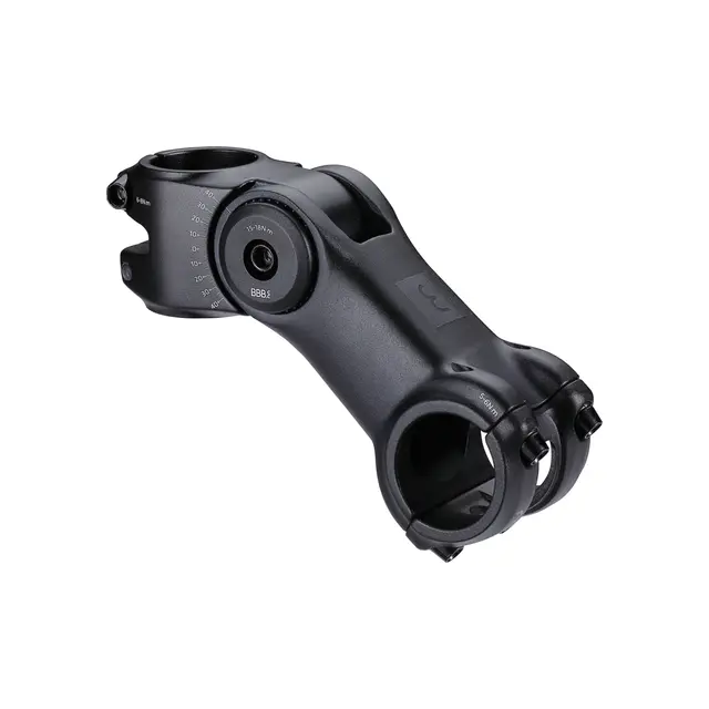 BBB HighSix BHS-30 Justerbart Stem OS 35  x +40/-40, sort, alu, 264gr 