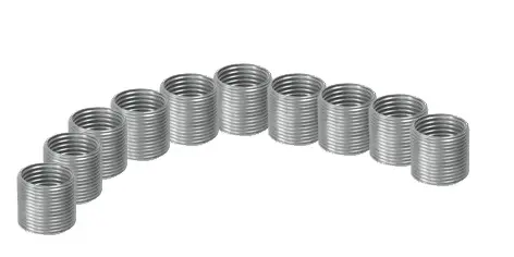 CYCLUS Verksted HeliCoil Pedalinnsats V 10stk, M16utv/M14innv, venstre 