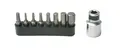 Pedro's Momentnøkkel Bit-sett 1/4" skralle, 2 - 8mm Unbrako, T25