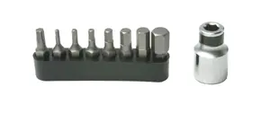 Pedro's Momentnøkkel Bit-sett 1/4" skralle, 2 - 8mm Unbrako, T25 