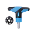 BBB TorqueFix BTL-119 5nm Momentnøkkel Blå/Sort, 5nm, T-Håndtak med 6 bits