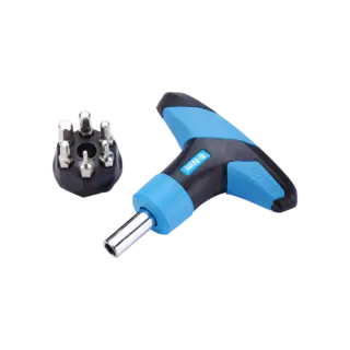 BBB TorqueFix BTL-119 6nm Momentnøkkel Blå/Sort, 6nm, T-Håndtak med 6 bits