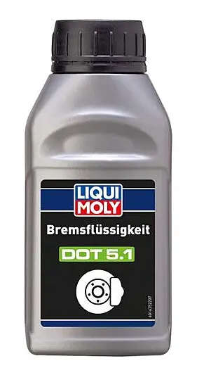 Liqui Moly  DOT5.1 Bremsevæske 250ml DOT-væske til DOT-baserte systemer 