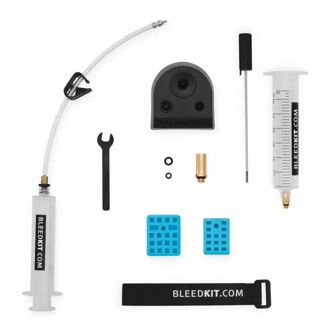 Bleedkit SHIMANO Premium Road Luftesett Sprøyter, 7mm nøkkel, hansker 
