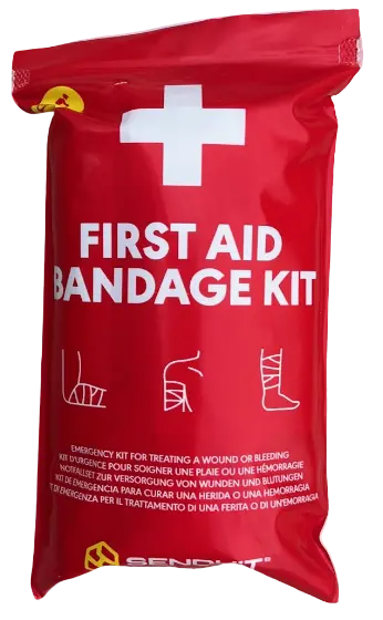 SendHit First Aid MTB Bandasjesett 12.5x7x4 cm, 45gr 