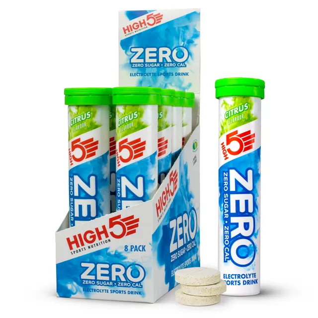 HIGH5 Zero Sitrus 8pk, 80gr - 20 tabletter 