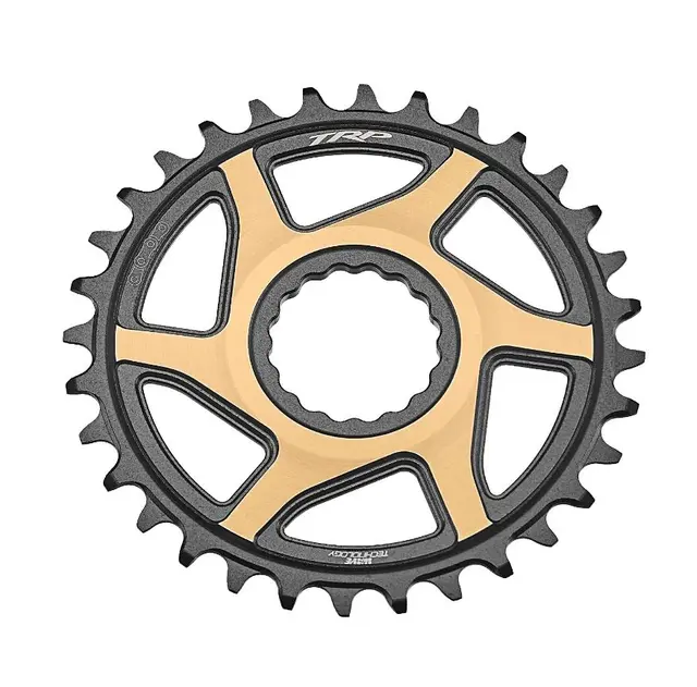 TRP EVO12 DM Krankdrev GOLD 32T M9050, Boost, 3mm offset, 79gr 