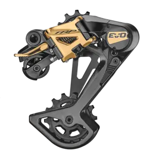 TRP EVO12 Bakgir GOLD 300gr, RD-M9050, sort/gull, maks. 52t