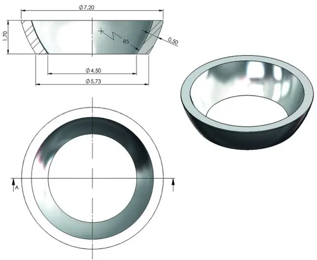 Sapim Nippelskiver HM 100pk, Washer til eikenippel 