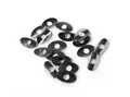 Sapim Nippelskiver Oval Liten 1.28x0.9mm, 100pk, Washer til eikenippel
