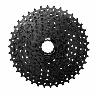 KMC React LG E-Bike 10-Delt Kassett 11-43T, sort, Cues LinkGlide, stål