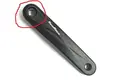 SunRace Venstre Krankarm 170mm Sort, Shimano kompatibel