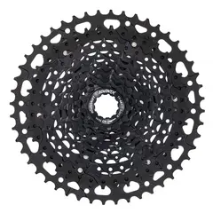 Microshift Advent X / Sword 10-d Kassett 11-48, 424gr, Alu/Stål, Sort, Shimano