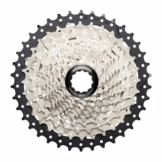 Microshift Sword 10-Delt Kassett Sort 11-38T, 336gr, Stål/alu, Sort, Shimano