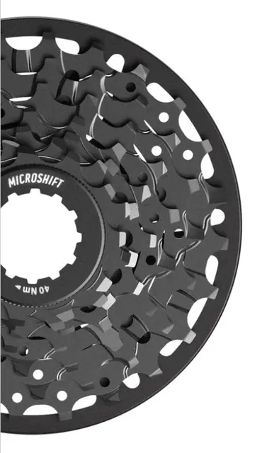 Microshift Advent MX DH 7-Delt Kassett 11-24T, Shimano kompatibel 