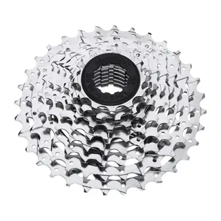 Microshift Mezzo 8-delt Kassett 11-32T, 318gr, Nikkel belagt, Shimano