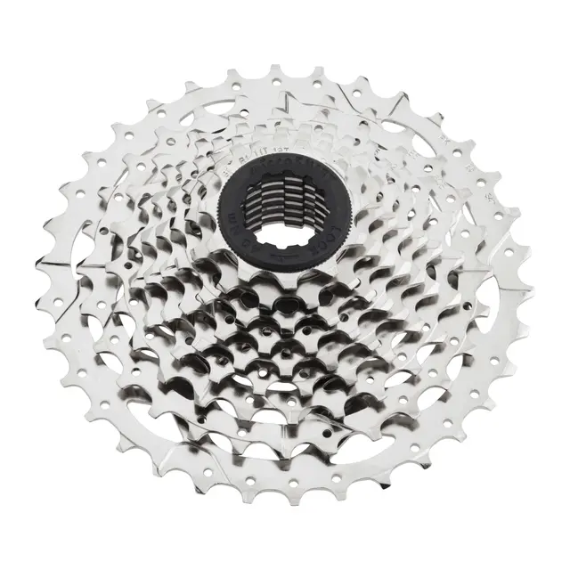 Microshift Marvo LT 9-delt Kassett 11-32T, 337gr, Nikkel belagt, Shimano 