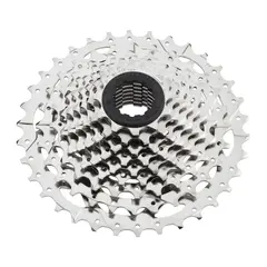 Microshift Marvo LT 9-delt Kassett 11-36T, 442gr, Nikkel belagt, Shimano