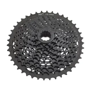 Microshift XLE 10-delt Kassett 11-42T, 536gr, Alu/Stål, Sort, Shimano