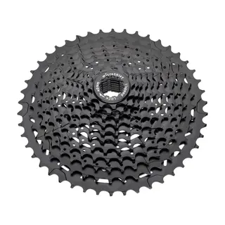 Microshift XLE 11-delt Kassett 11-46T, 686gr, Alu/Stål, Sort, Shimano