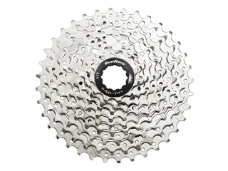 SunRace M969 9-Delt Kassett 11-32T, 346gr, Grå, Shimano kompatibel
