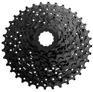 Sunrace CSU9300 9-Delt Kassett 11-36T, 497gr, Sort, Cues kompatibel
