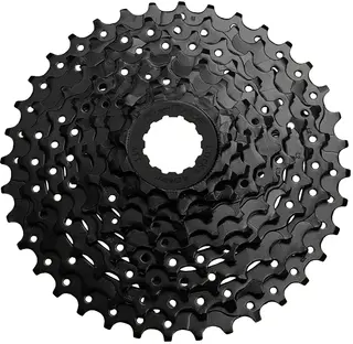 Sunrace CSU98 9-Delt Kassett 11-36T, 497gr, Sort, Cues kompatibel