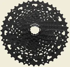Sunrace CSUS700 10-Delt Kassett 11-43T, 543gr, Sort, Cues kompatibel