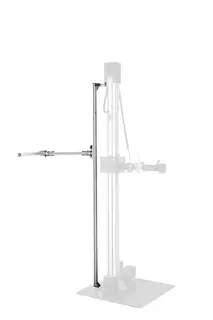 DBDtools E-Billy Tilbehør-Skinne Festes bak klemmeholder, 180 grader